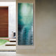 Aquavue Teal & Emerald Gradient Acrylic 3D Wall Art