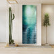 Aquavue Teal & Emerald Gradient Acrylic 3D Wall Art