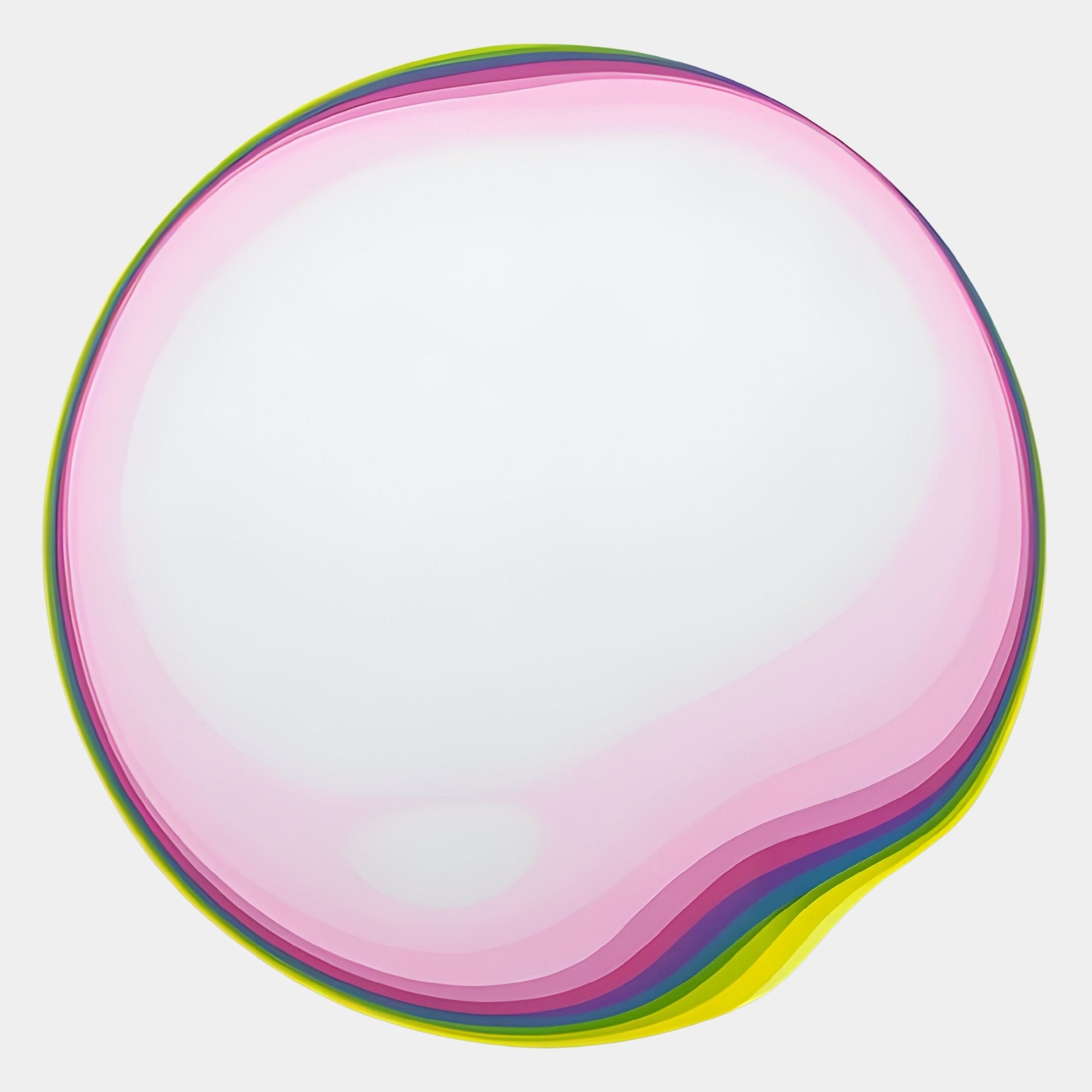Rippletone Bubblegum Gradient Acrylic UV 3D Wall Art