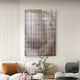 Lattice Mocha Fade Acrylic 3D Wall Art