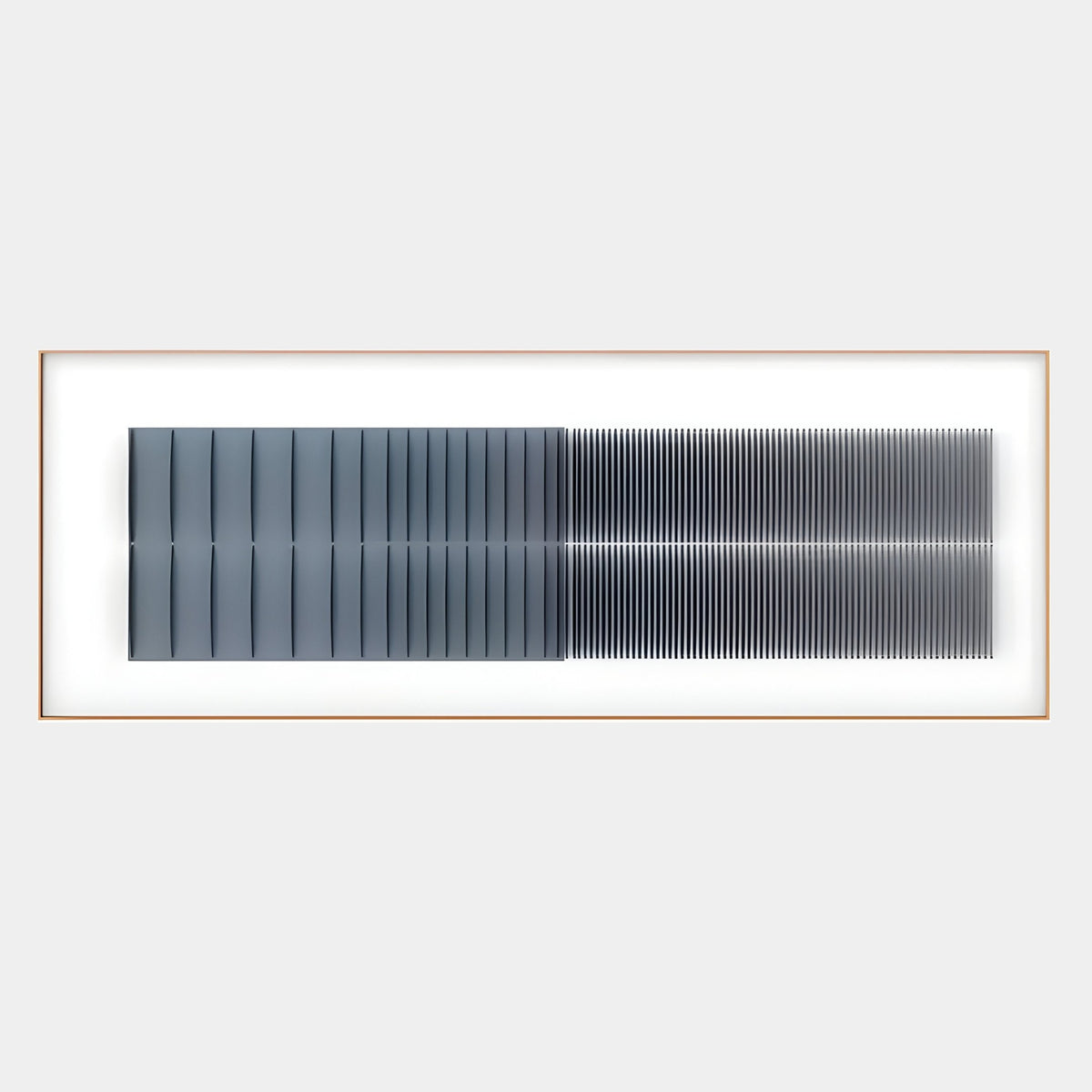 Slate Blue Gradient Flowline Slate Blue Gradient 3D... | Giant Sculptures