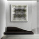 Quanta Yellow & Black Wood Block Acrylic 3D Wall Art