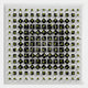 Quanta Yellow & Black Wood Block Acrylic 3D Wall Art