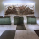 Minara Bronze Pagoda 3D Button Wall Art