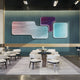 Aerivue Horizontal Trio Gradient Acrylic 3D Wall Art