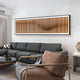 Flutine Amber Wave Gradient Acrylic 3D Wall Art