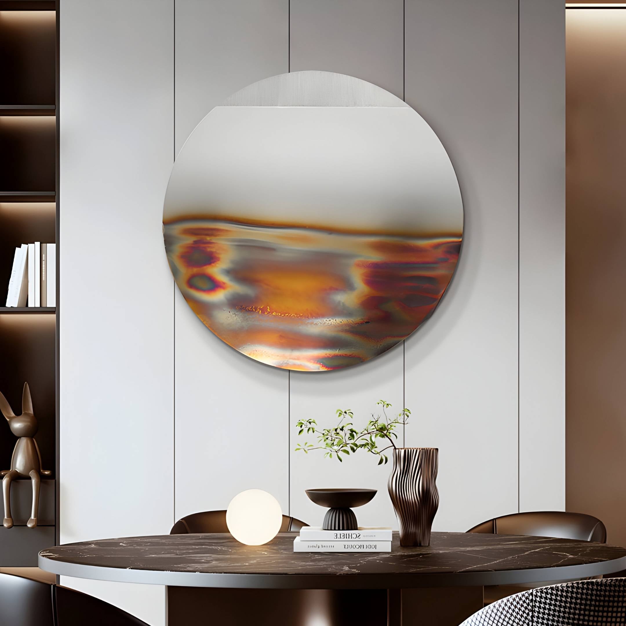 Iridia Halo II Abstract Acrylic UV Wall Art