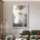 Fluxaris Bronze Curve Grid Acrylic 3D Wall Art