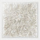Floravia I White Ruffled Left Leather 3D Wall Art