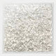Floravia White Ruffled Pedal Leather 3D Wall Art