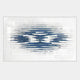 Echovia Blue Linear Wide Acrylic 3D Wall Art