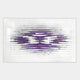 Echovia Violet Linear Wide Acrylic 3D Wall Art