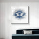 Echovia Blue Linear Square Acrylic 3D Wall Art