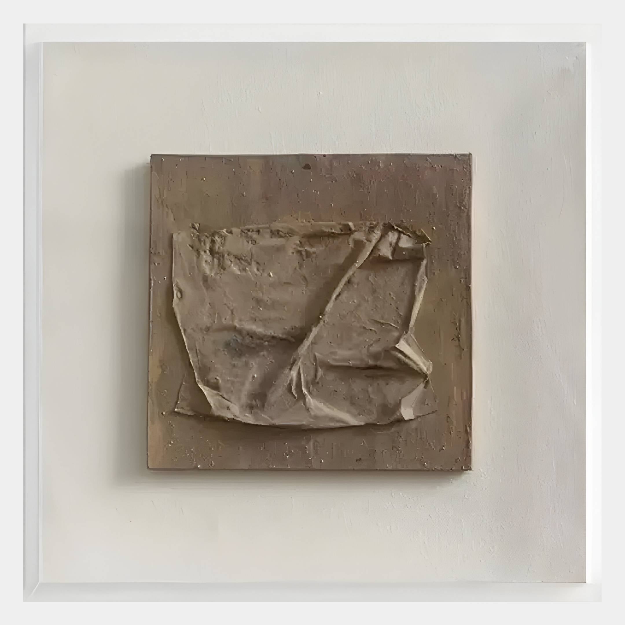 Crustara Folded Earth Hand Painted Wall Art