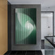 Cyclastra Green Optical Spiral Acrylic 3D Wall Art