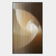 Cyclastra Amber Optical Spiral Acrylic 3D Wall Art