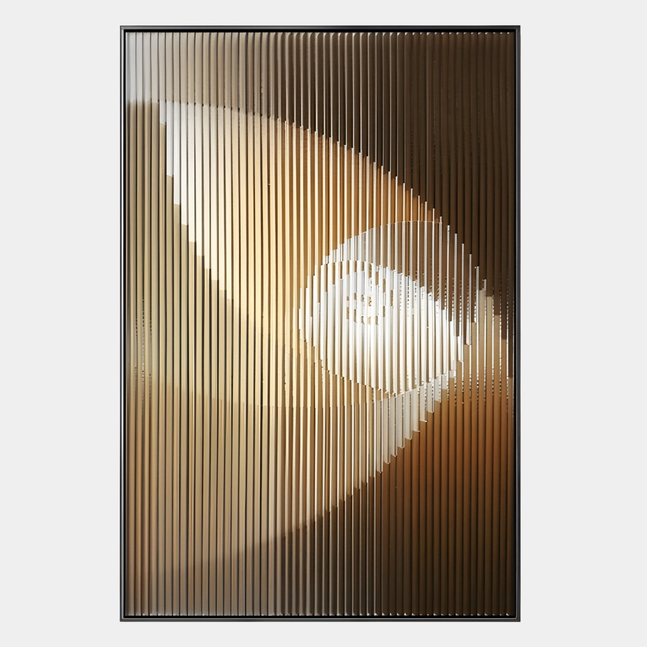 Cyclastra Amber II Optical Spiral Acrylic 3D Wall Art