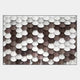 Scalara Brown & White Acrylic 3D Wall Art