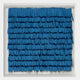 Frondra Blue Layered Leather & Acrylic 3D Wall Art
