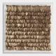 Frondra Bronze Layered Leather & Acrylic 3D Wall Art