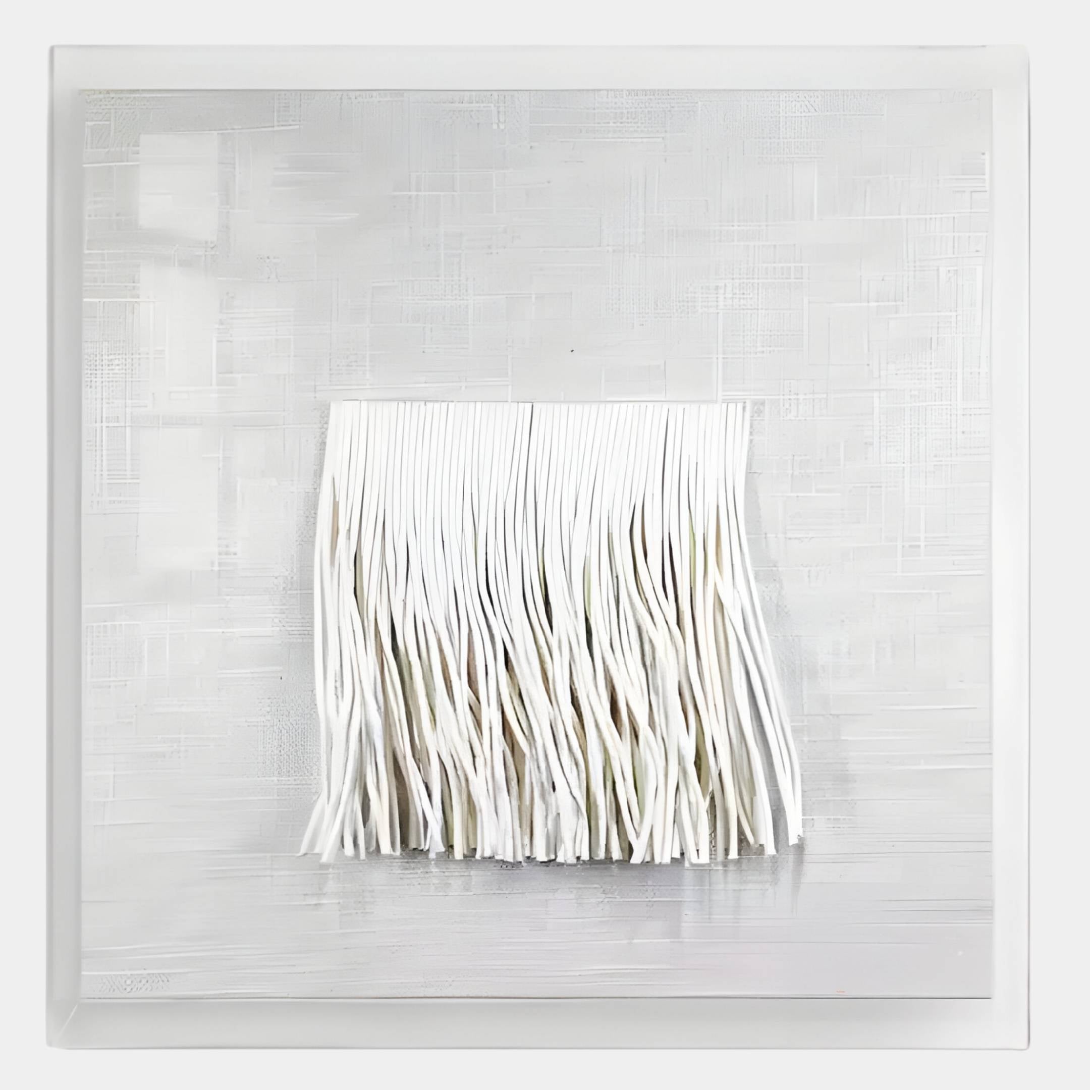 Lineora Fringe Cream Paper & Acrylic 3D Wall Art