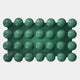 Orbessa Green Bubble Grid Linear Acrylic 3D Wall Art