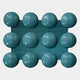 Orbessa Teal Bubble Grid Rectangle Acrylic 3D Wall Art