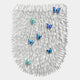 Papillara Blue Butterfly Feathered Acrylic 3D Wall Art