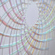Lumira Pastel Spiral Fold Acrylic 3D Wall Art