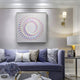 Lumira Iridescent Circular Acrylic 3D Wall Art