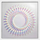 Lumira Iridescent Circular Acrylic 3D Wall Art
