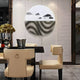 Skara Grey Isles & Monochrome Ripple Acrylic 3D Wall Art