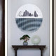 Skara Blue Peaks & Ripple Acrylic 3D Wall Art
