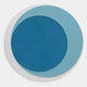 Volyra Sky Blue Disc Wood & Acrylic 3D Wall Art