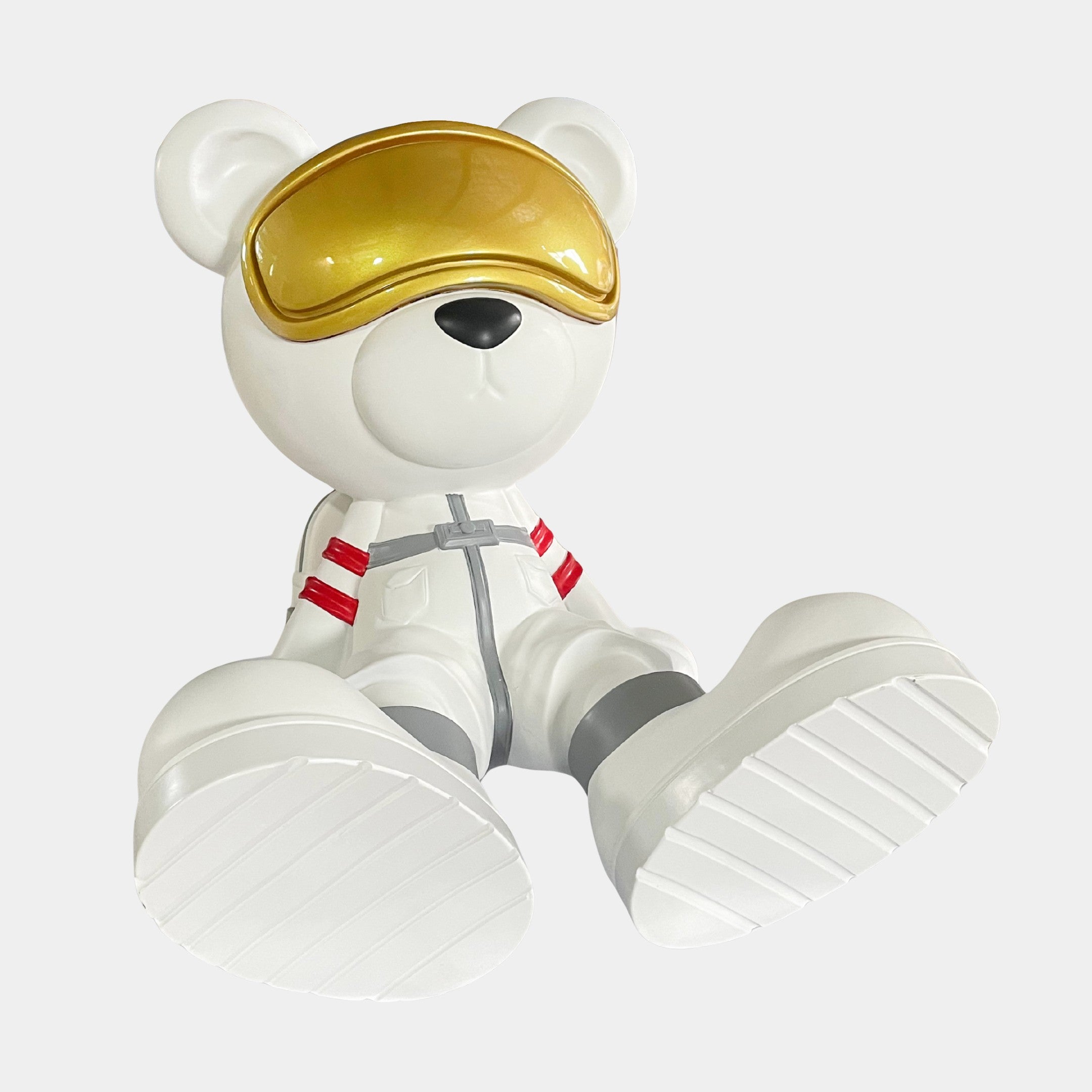 Nova White Astronaut Bear Sculpture - 51cm