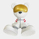 Nova White Astronaut Bear Sculpture - 51cm