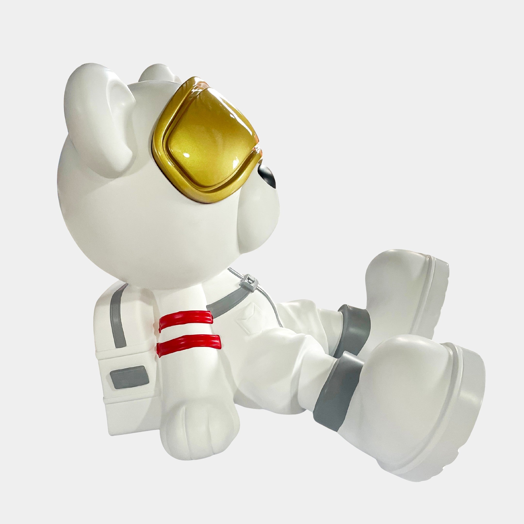 Nova White Astronaut Bear Sculpture - 51cm