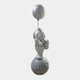 Cosmic Chrome Astronaut Kitty Moon Balloon Sculpture - 150cm