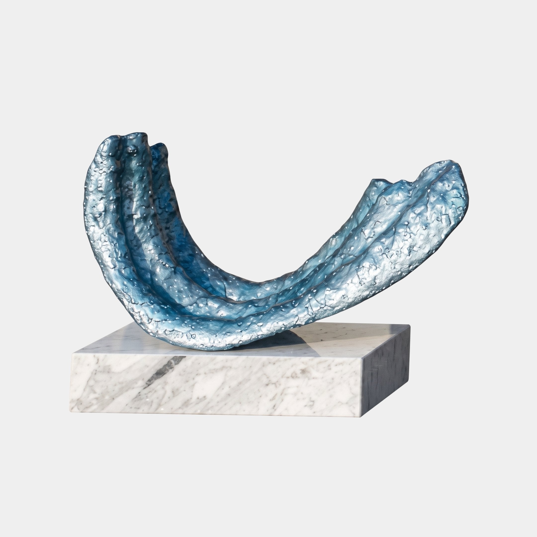 Aldbury Blue Wave Sculpture - 65cm