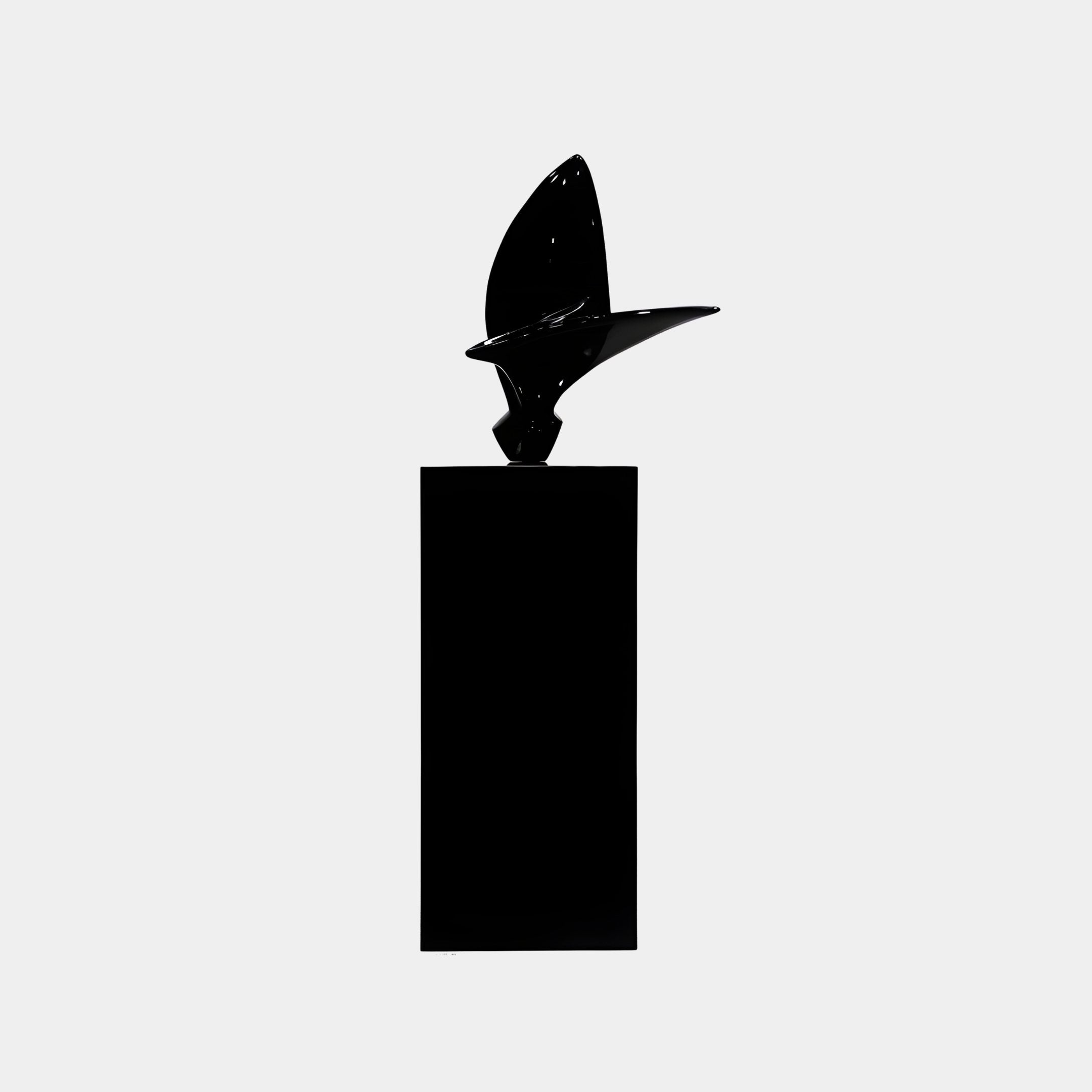 Ascend Black Bird Sculpture - 149cm