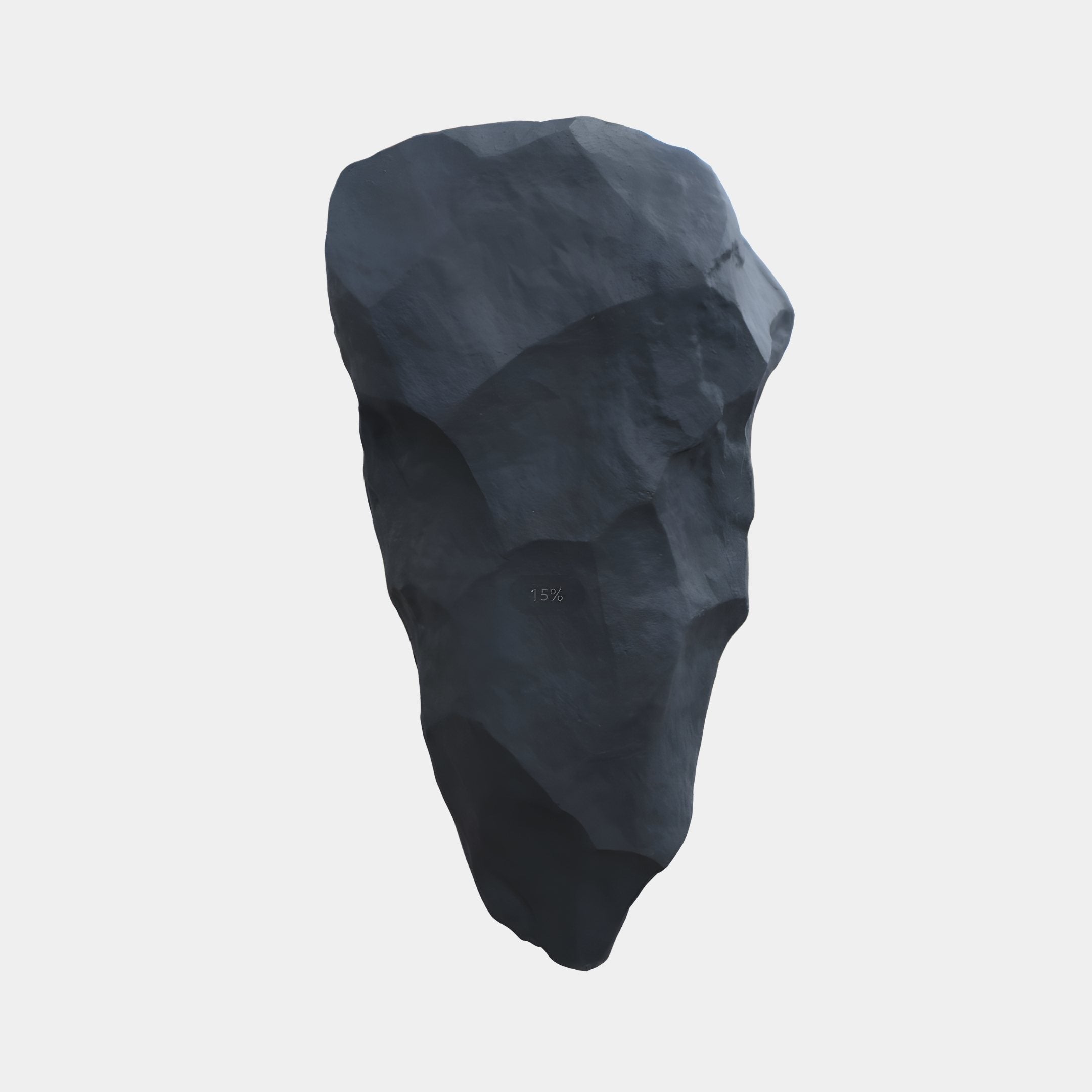 Slate Black & Grey Rock Sculpture - 200cm