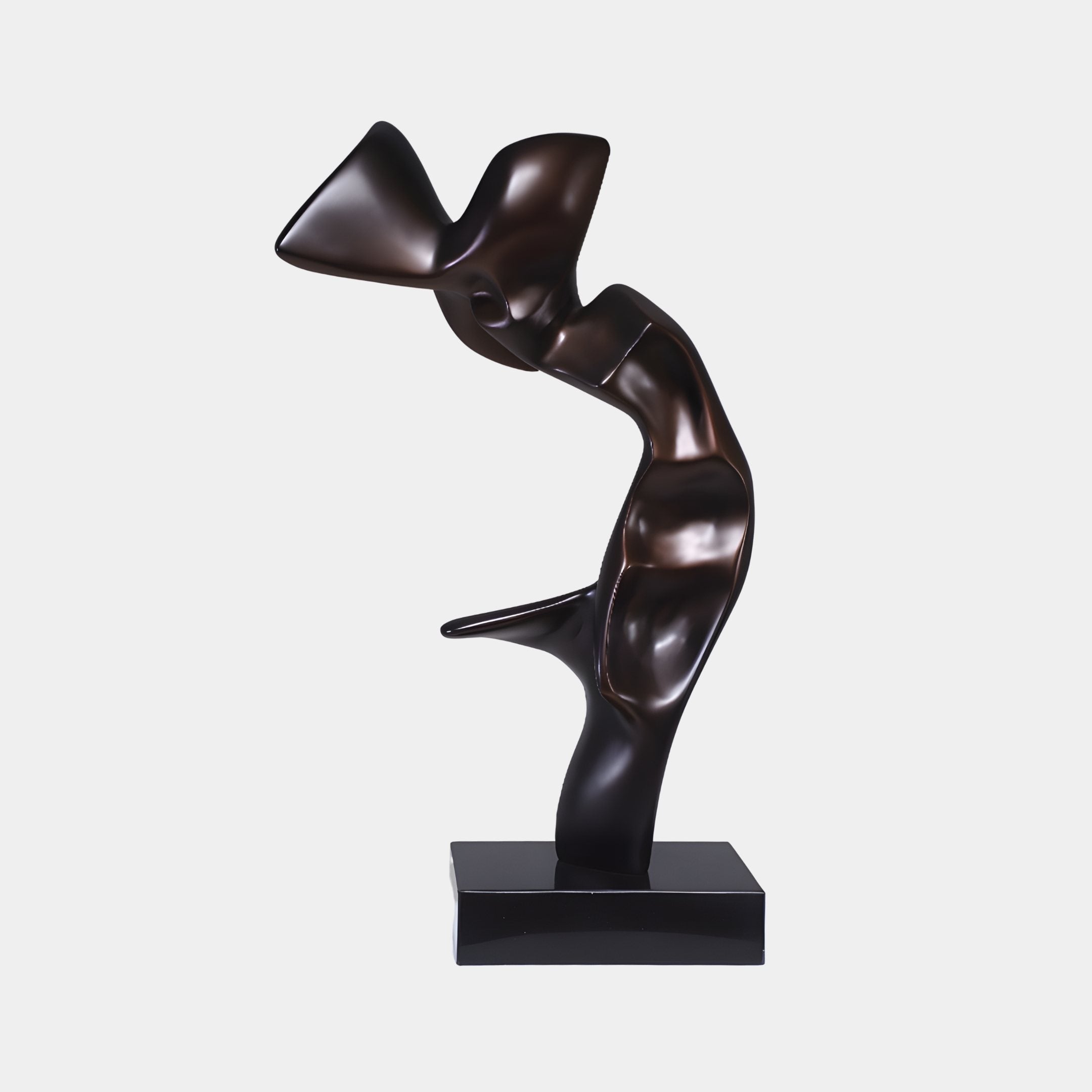 Cinder Black & Bronze Sculpture - 71cm