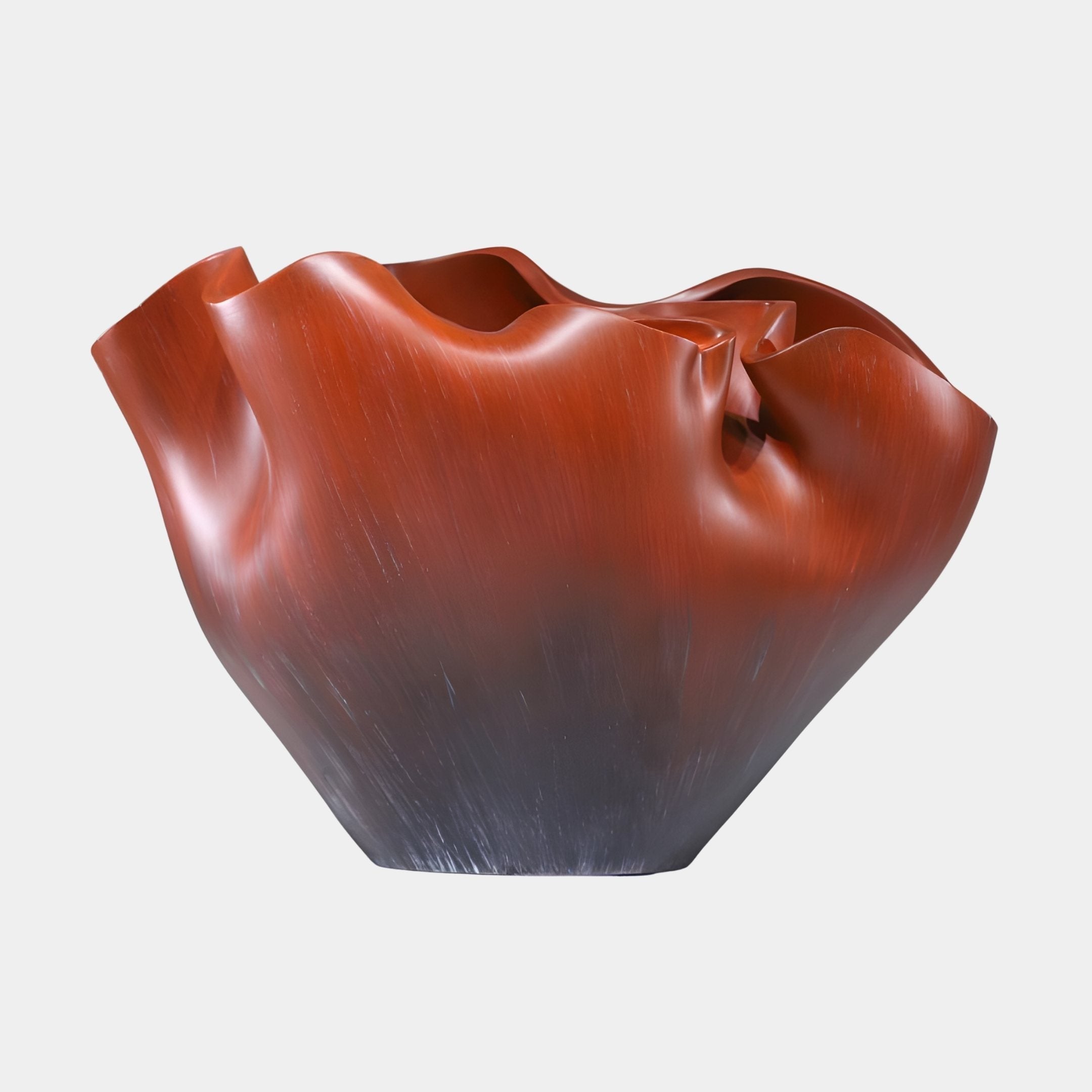Azura Red Vase Sculpture - 50cm