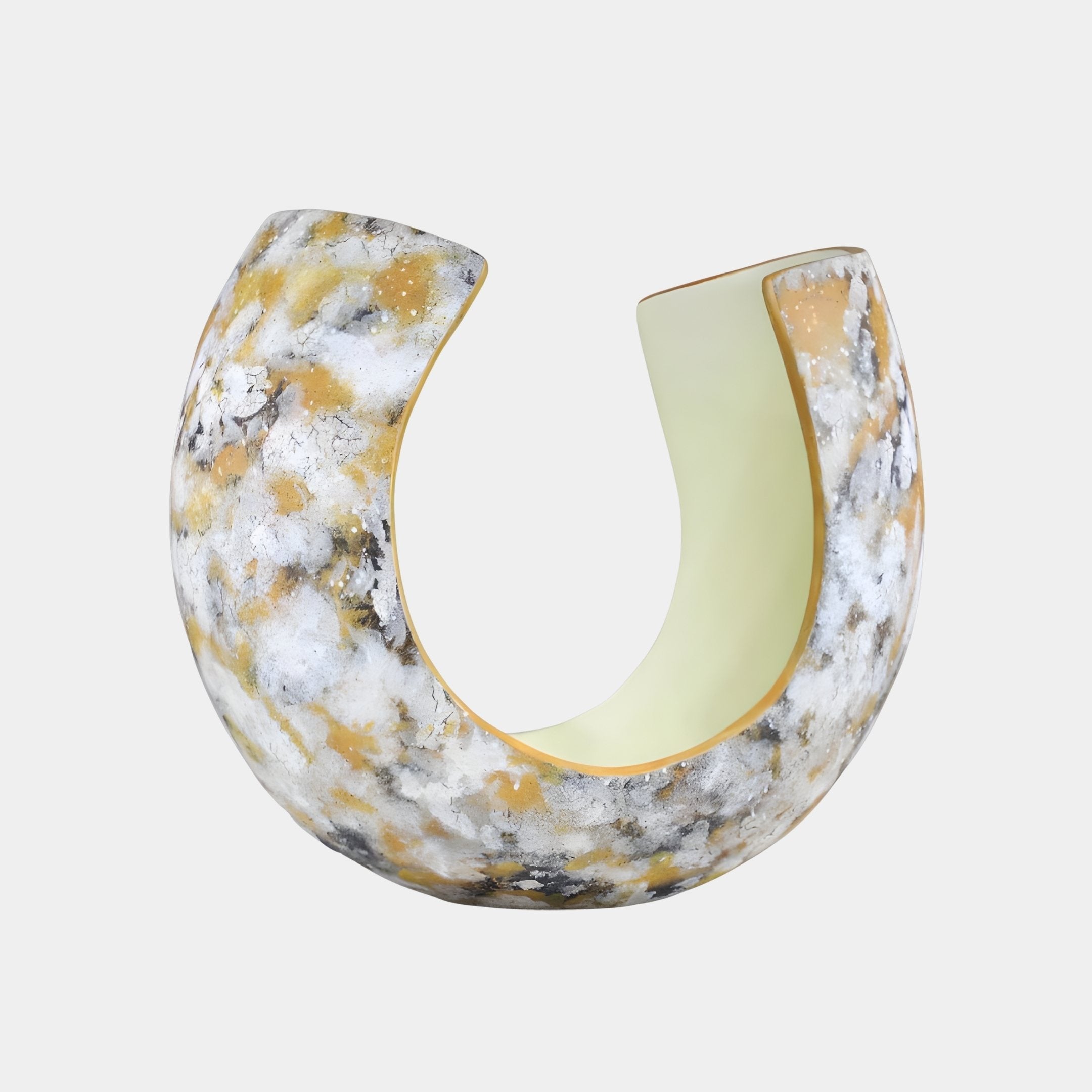 Belmont Cream Abstract Sculpture - 45cm