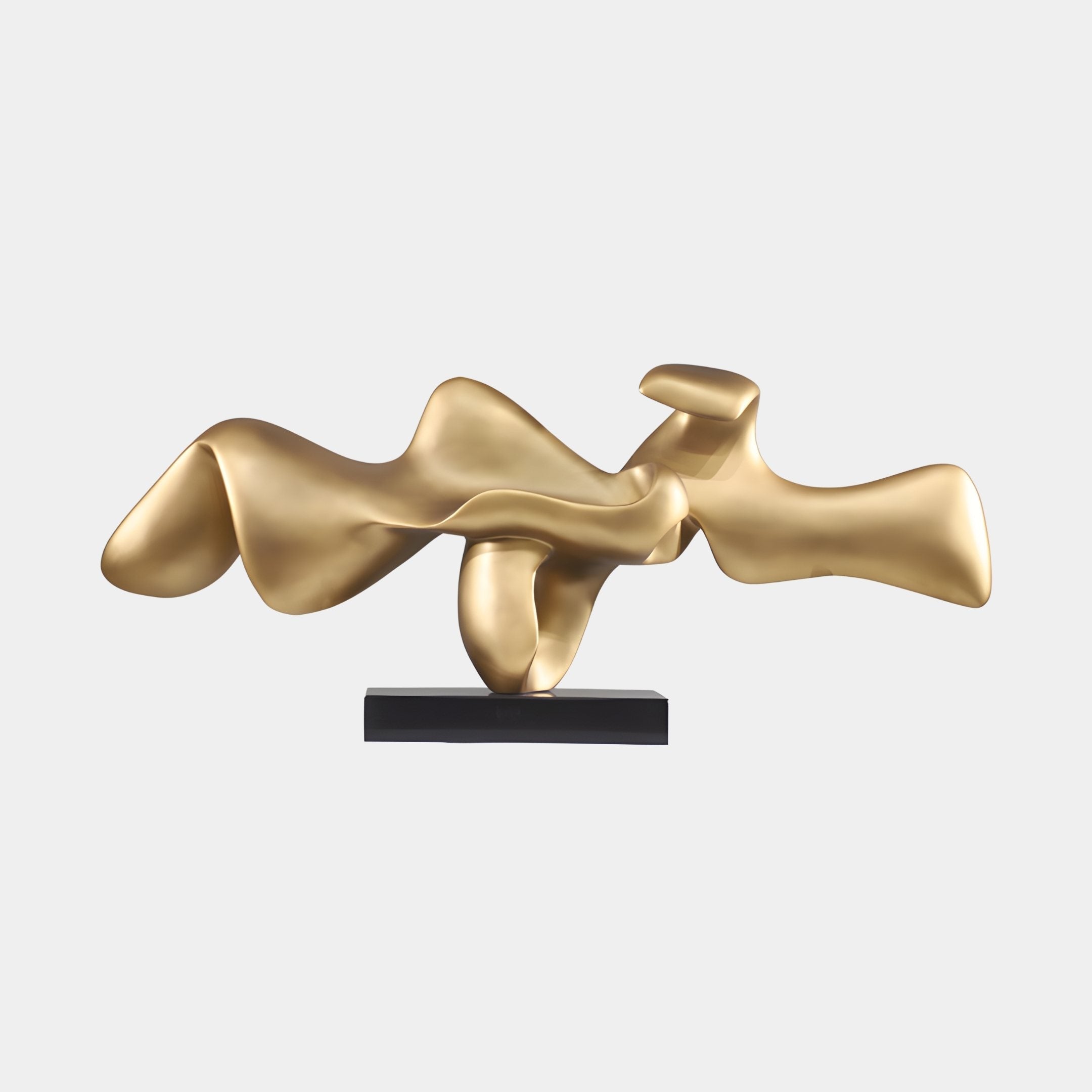 Endel Gold Abstract Sculpture - 120cm