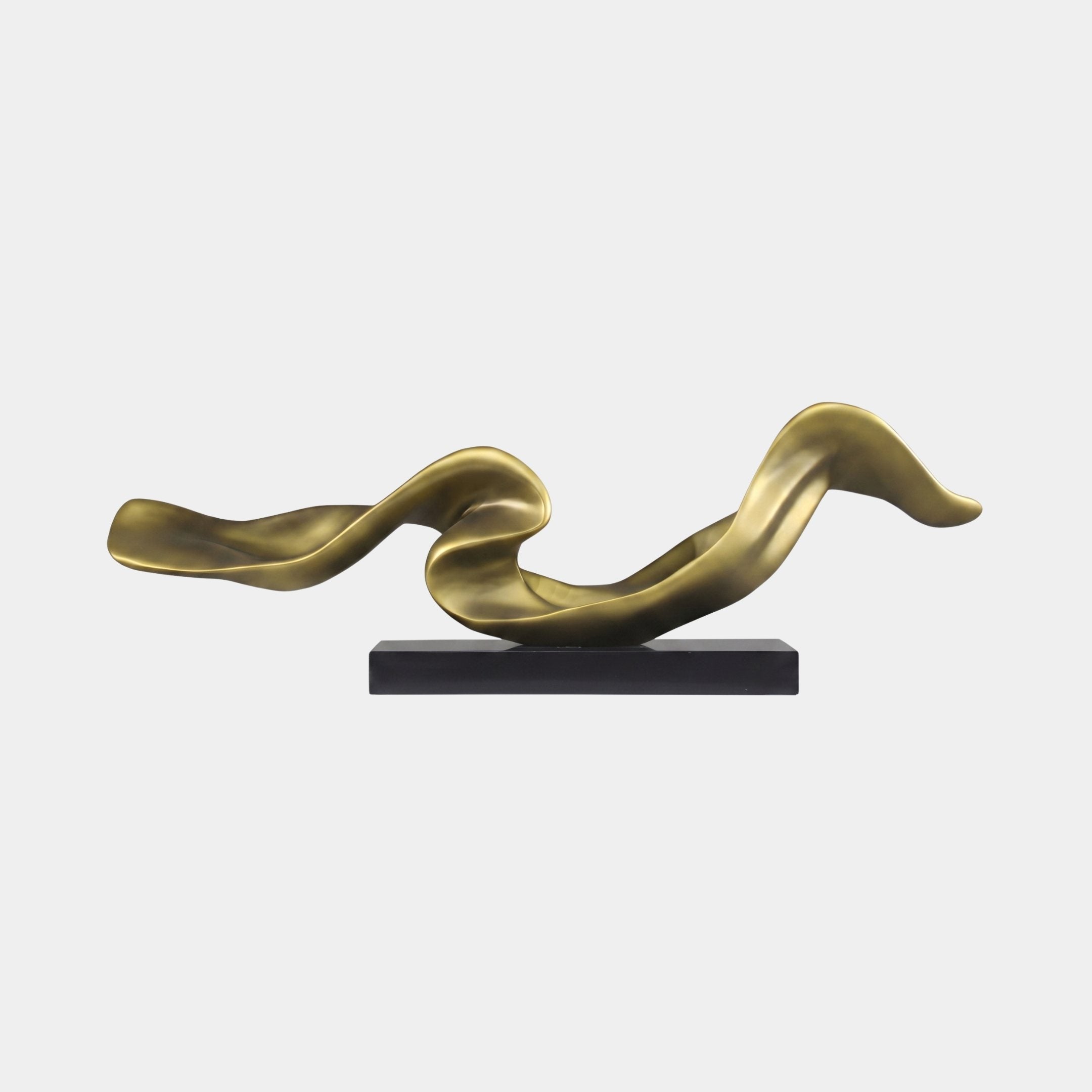 Galen Gold Abstract Sculpture - 125cm