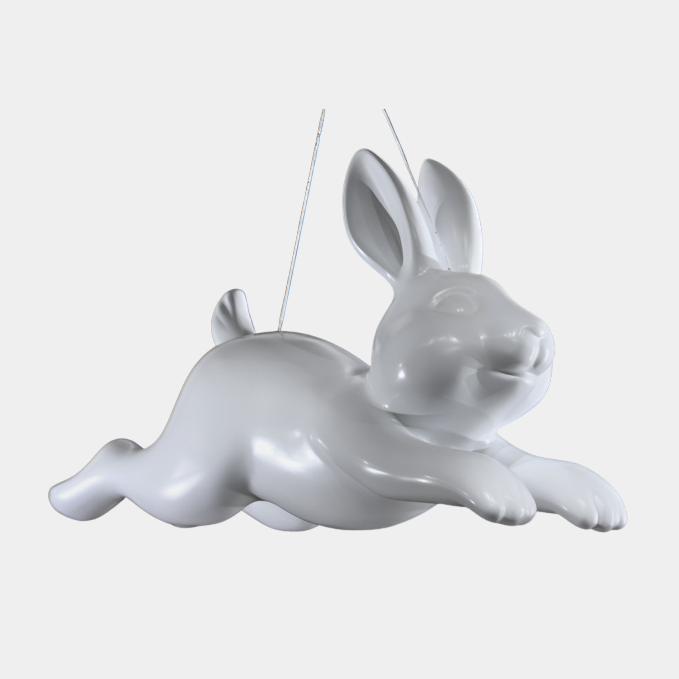 Holloway White Rabbit Sculpture - 80cm