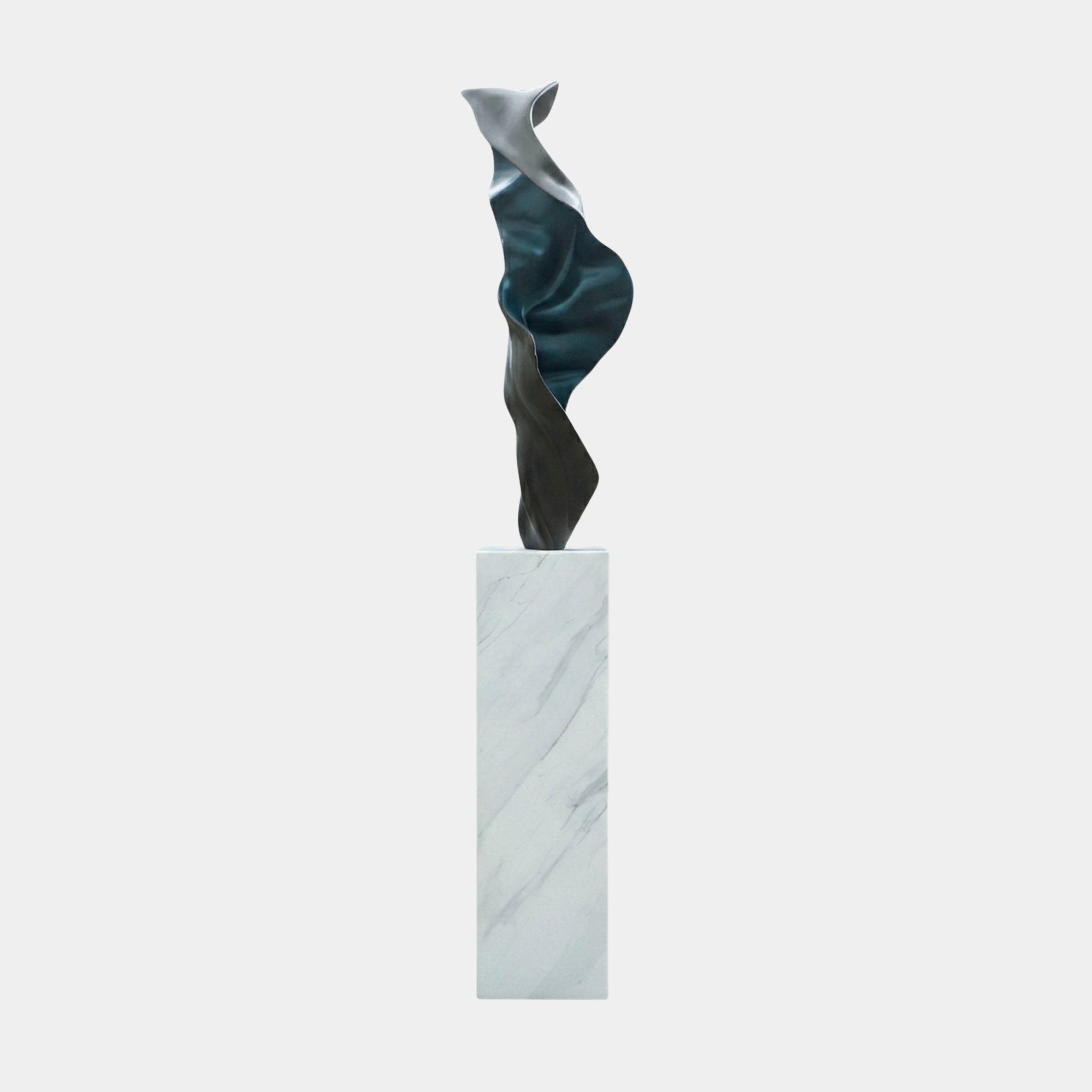 Isolde Blue Abstract Sculpture - 175cm