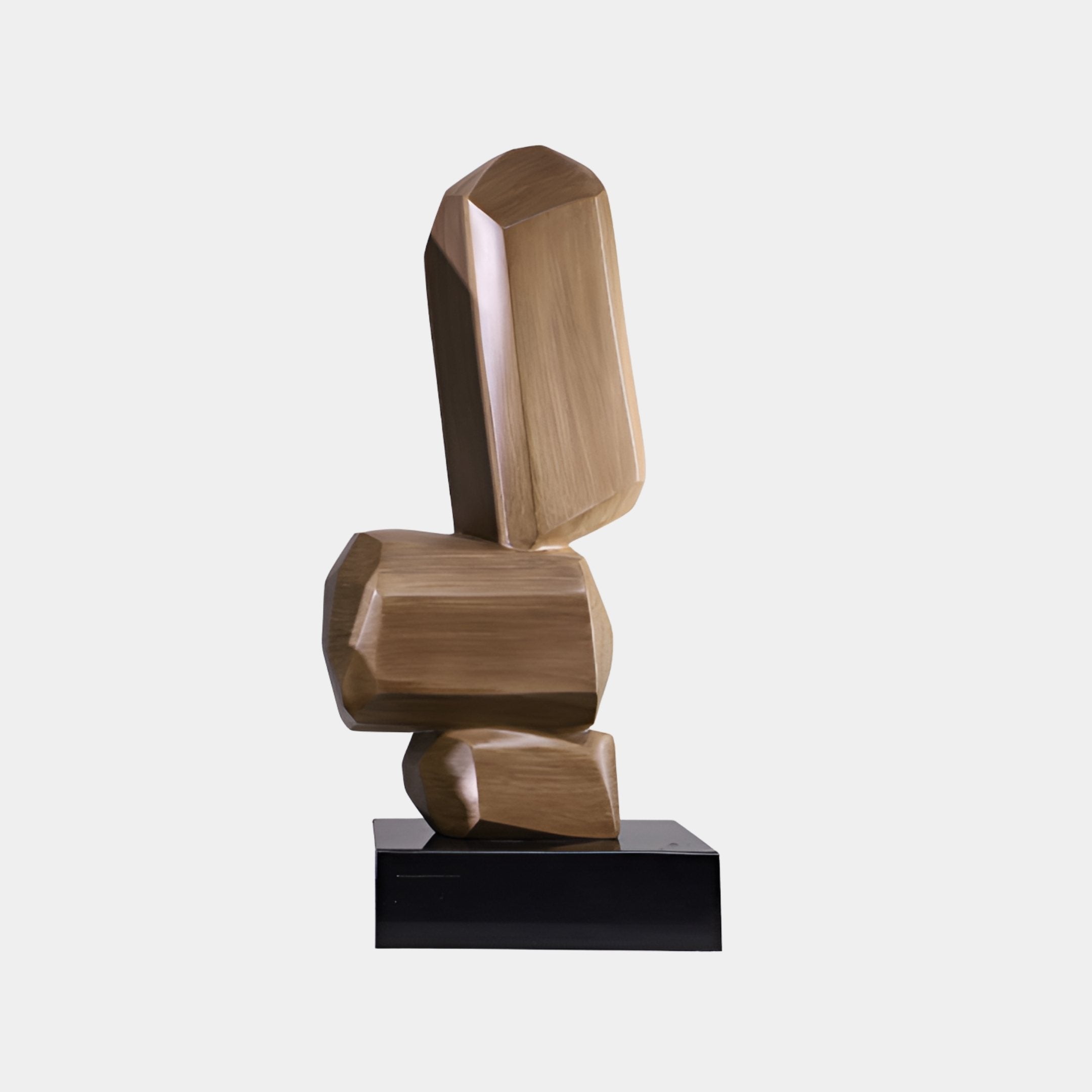 Ivo Brown Abstract Sculpture - 84cm