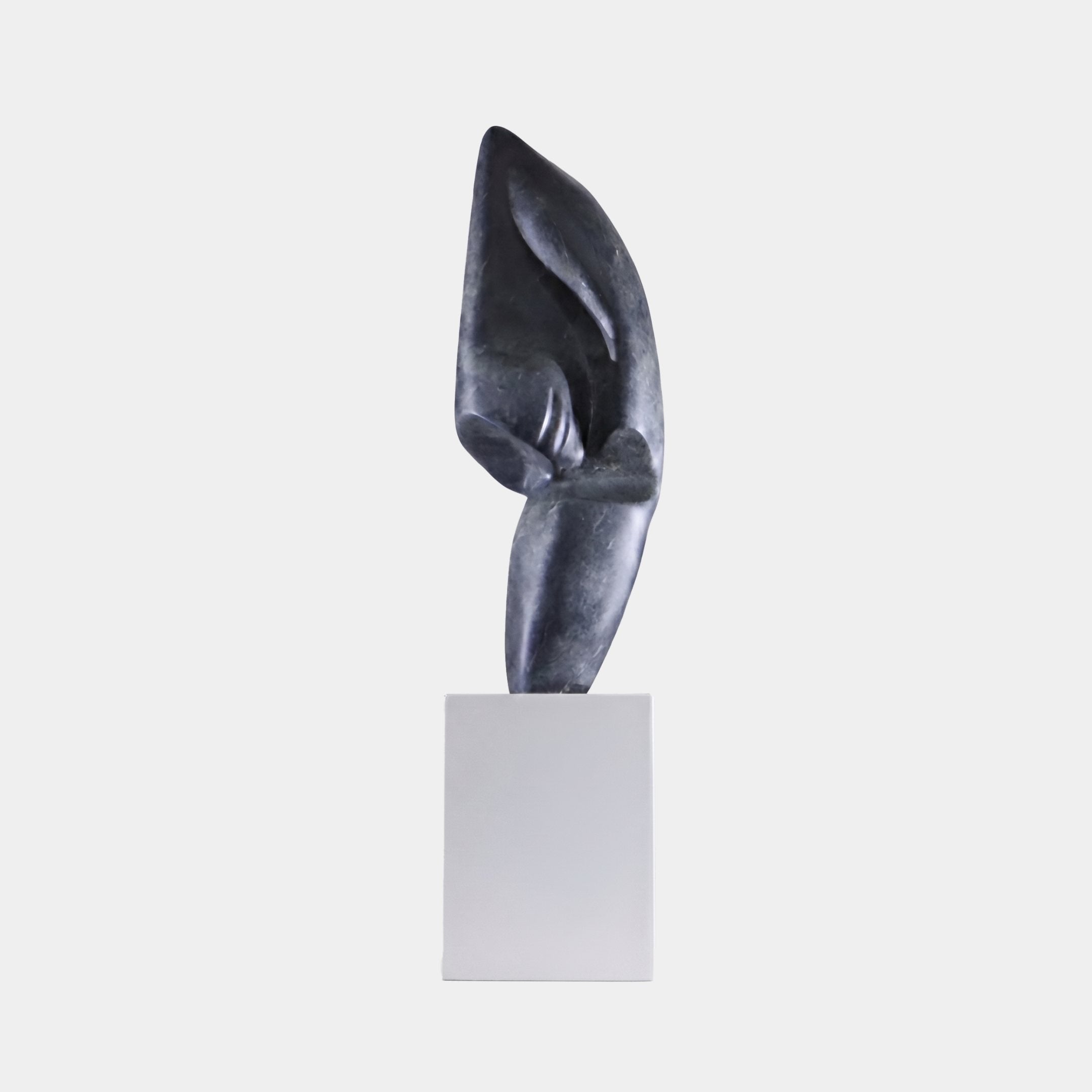 Linden Blue Abstract Sculpture - 90cm